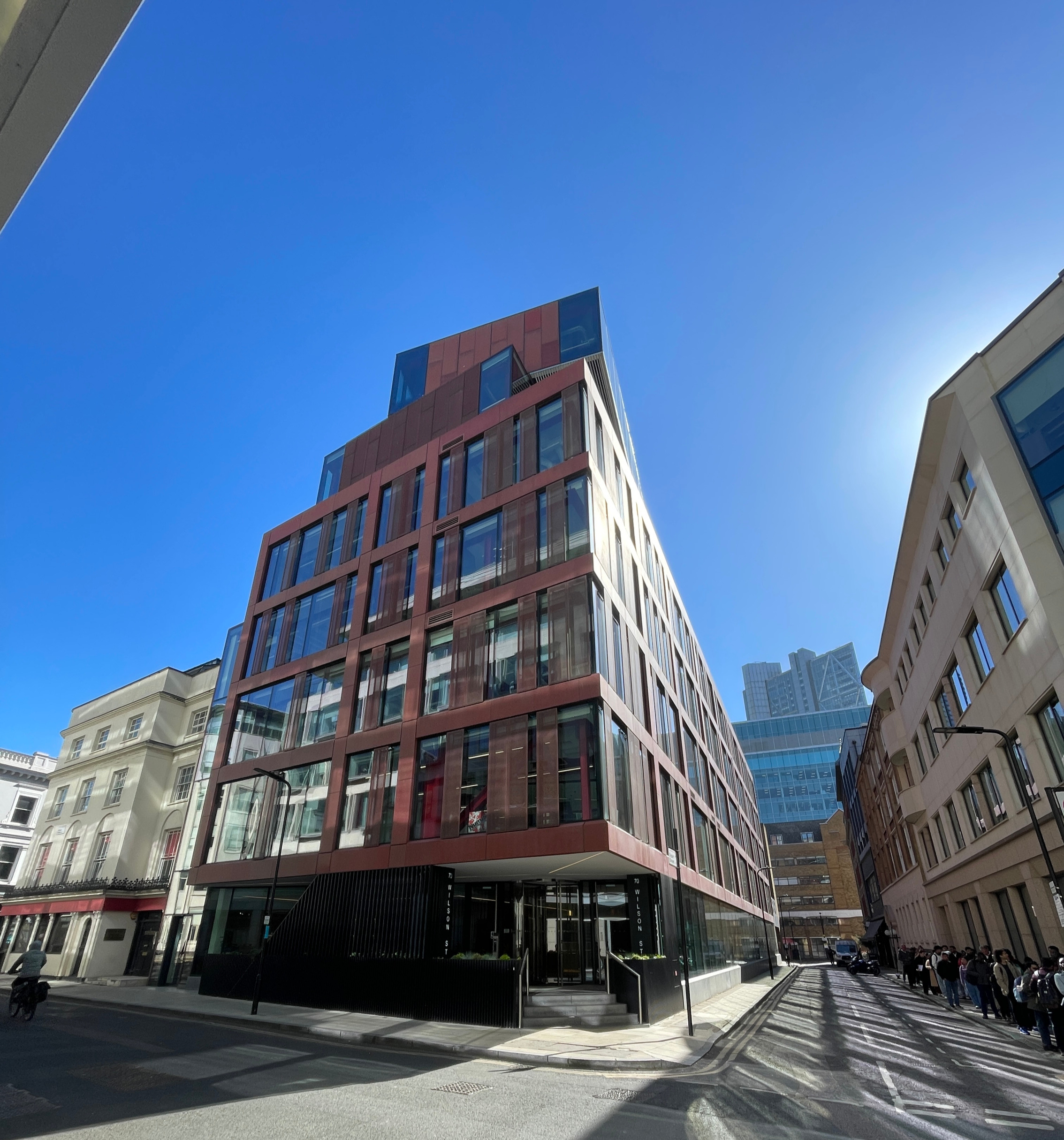A modern office building in City of London.