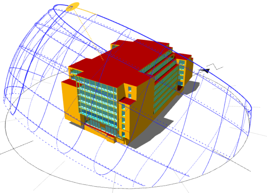 Model of the building.