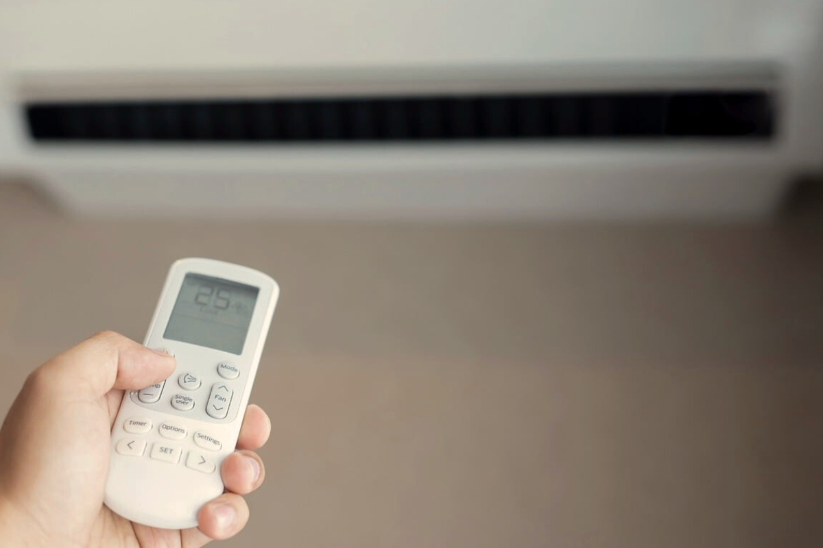 AC management for comfortable temperature in indoor spaces.